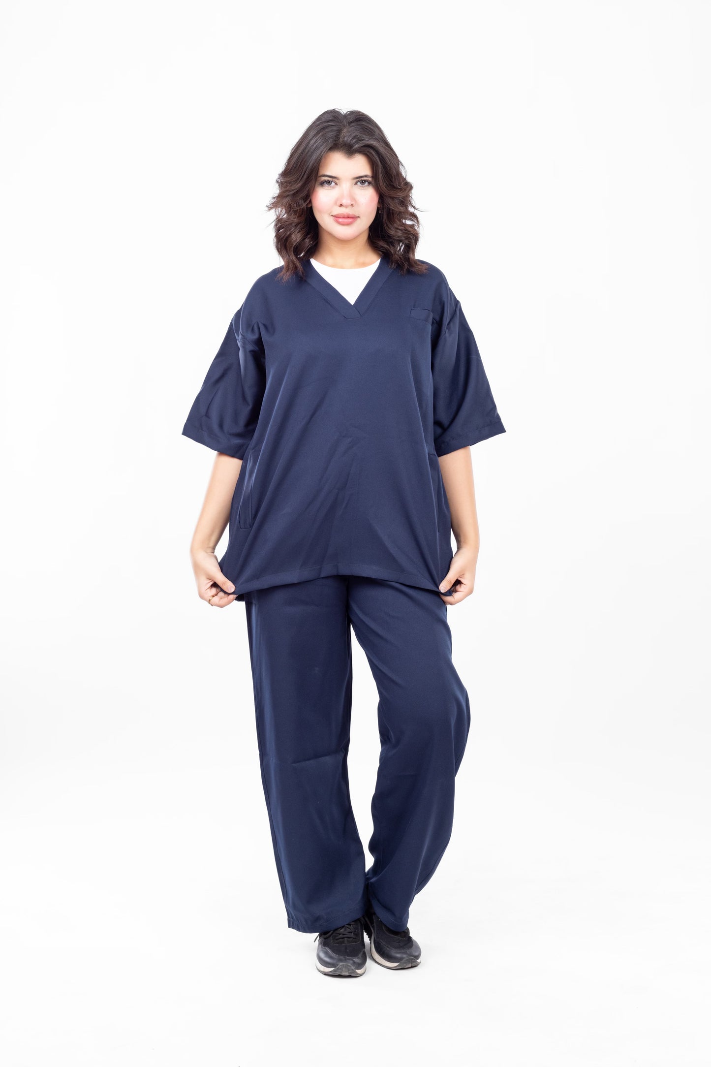 V-Neck Navy Scrub