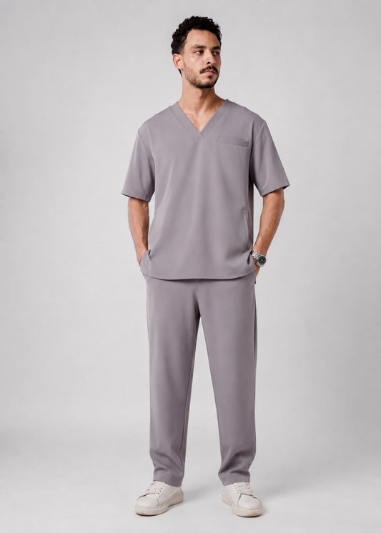 V-Neck Grey Scrub